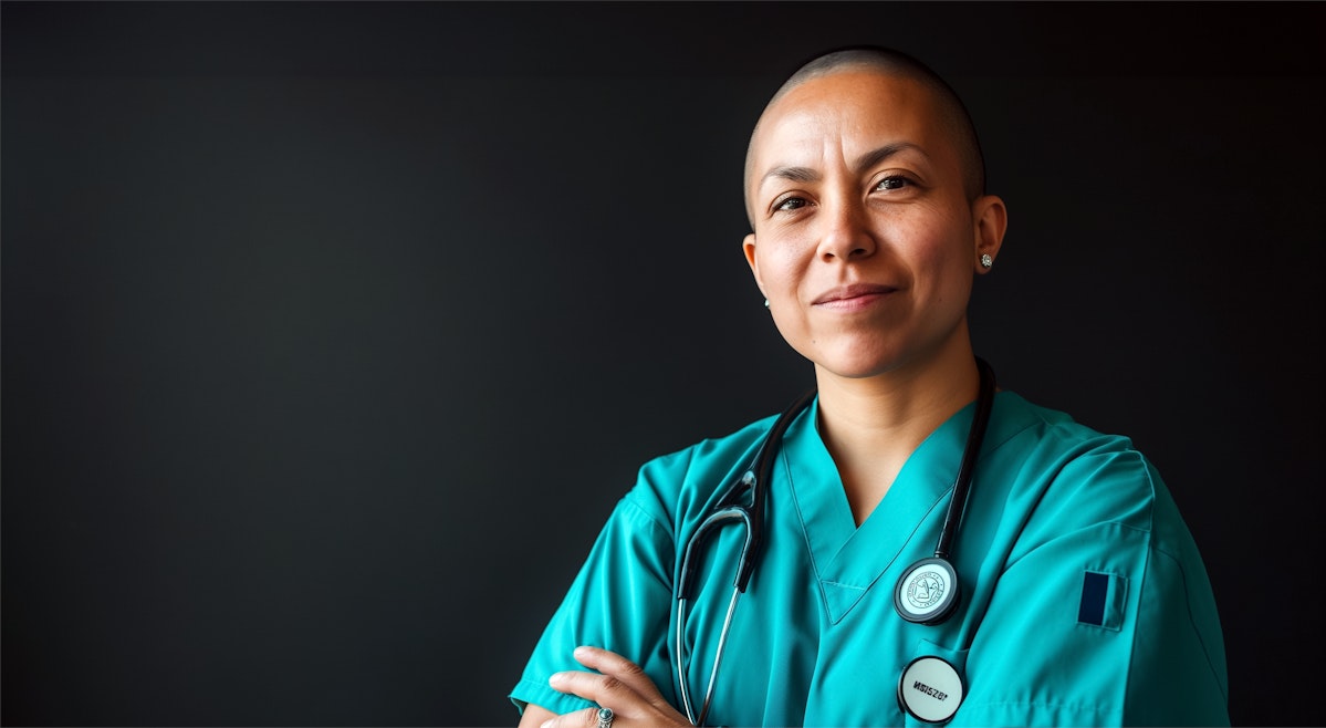 Professionnel de santé en blouse